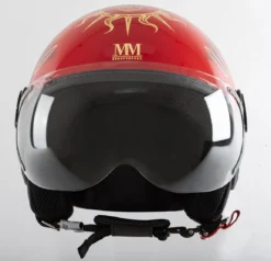 Casco Jet MM Independent Calcio Storico Rosso