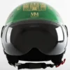 Casco Jet MM Independent Calcio Storico Verde
