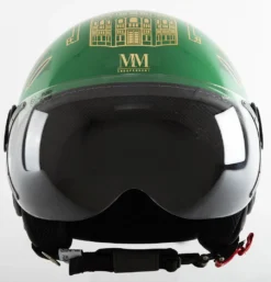 Casco Jet MM Independent Calcio Storico Verde