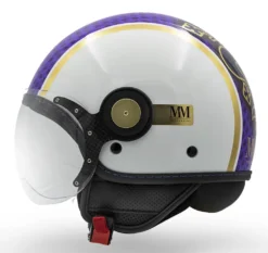 Casco Jet MM Independent FIRENZE Bianco -Accessori Per Motociclette casco jet mm independent fiorentina bianco 3