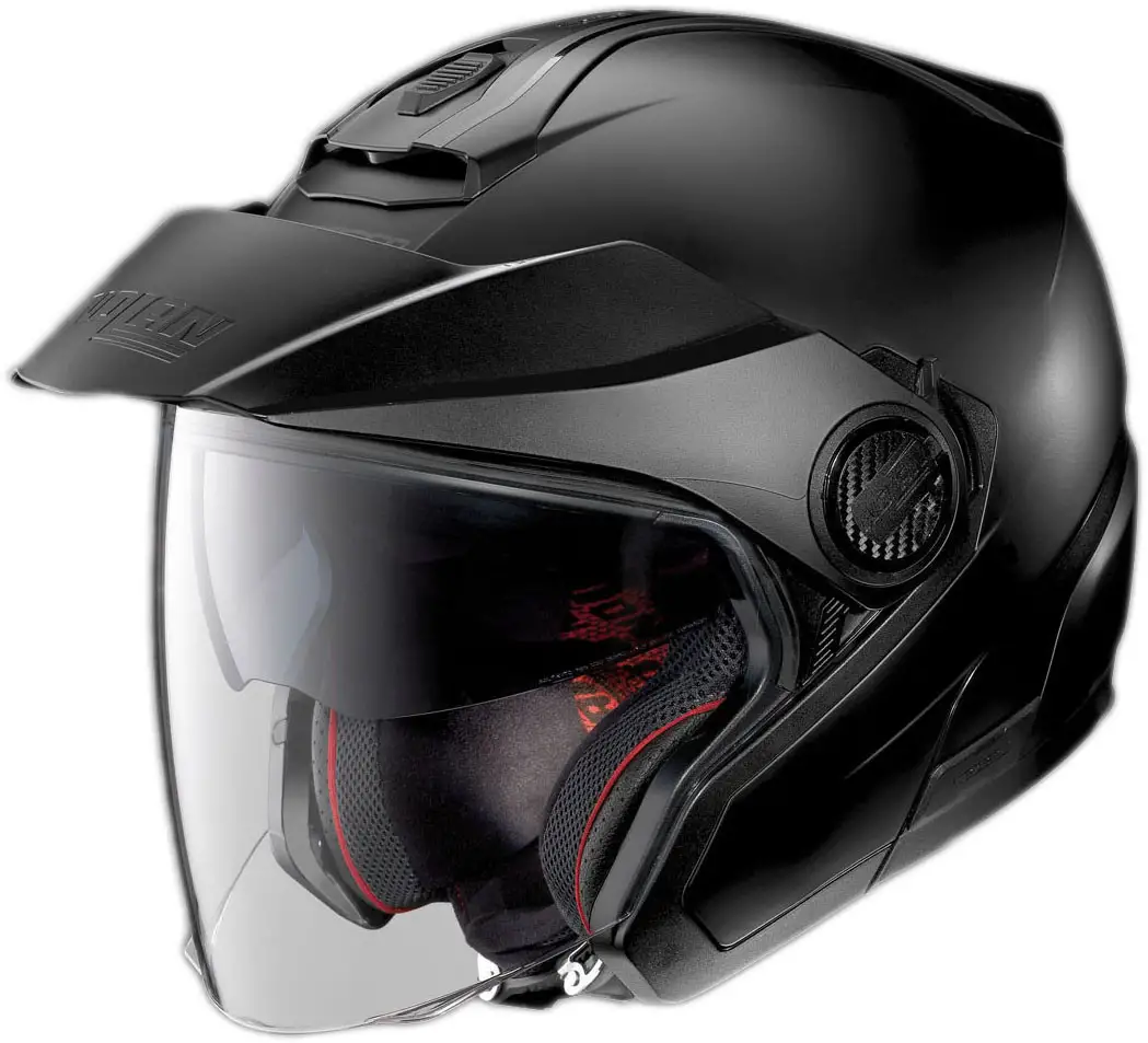 Casco Jet Nolan N40-5 06 Classic N-Com Nero Opaco 1 Casco Jet Nolan N40-5 06 Classic N-Com Nero Opaco