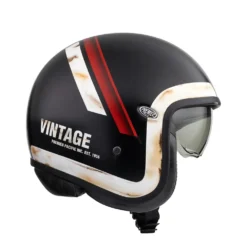 Premier® Casco Jet Premier VINTAGE EVO DO92 OS BM Nero Bianco Rosso -Accessori Per Motociclette casco jet premier vintage evo do92 os bm nero bianco rosso3