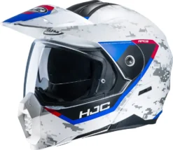 Casco Modulare HJC C80 BULT MC21SF Bianco Blu Rosso