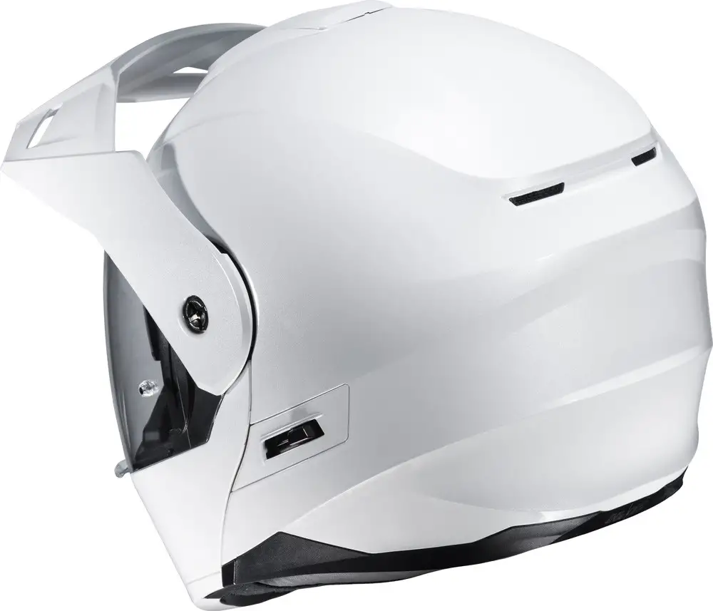 Casco Modulare HJC C80 SOLID Bianco Perla Ryan 3 Casco Modulare HJC C80 SOLID Bianco Perla Ryan - immagine 3