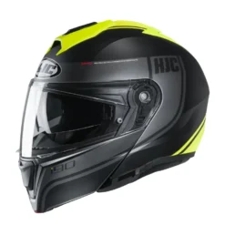 Casco Modulare HJC I90 DAVAN MC4HSF Nero Verde