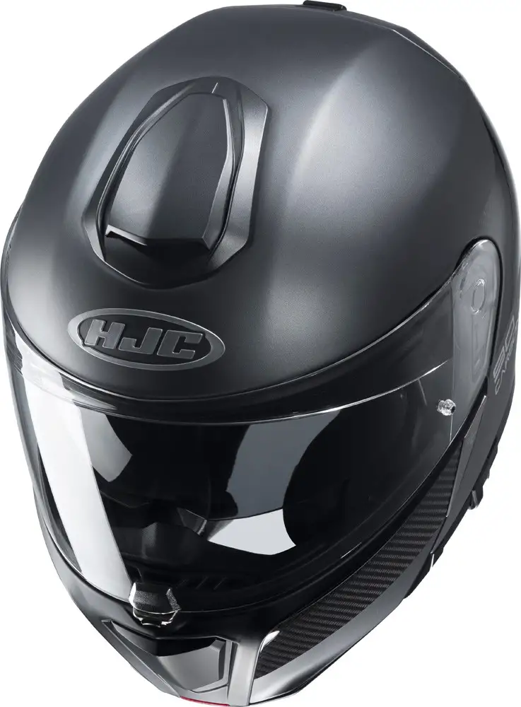 Casco Modulare HJC RPHA 90 S CARBON LUVE MC5SF Nero Grigio 2 Casco Modulare HJC RPHA 90 S CARBON LUVE MC5SF Nero Grigio - immagine 2