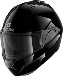 Casco Modulare Shark EVO ES BLANK Nero -Accessori Per Motociclette casco modulare shark evo es blank nero3
