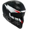 Casco Modulare Suomy Armor HI VOLT MATT E06 Nero Bianco