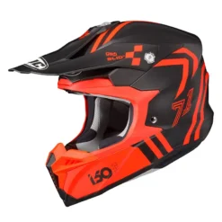 Casco Cross Hjc I50 HEX Rosso Nero