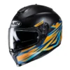 Casco Integrale Hjc C70 PENTAS Blu Arancio Nero