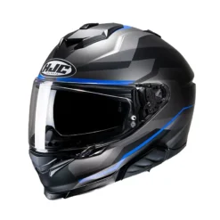 Casco Integrale Hjc I71 NIOR Blu Grigio Nero