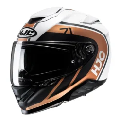 Casco Integrale Hjc RPHA71 MAPOS Oro Bianco Nero