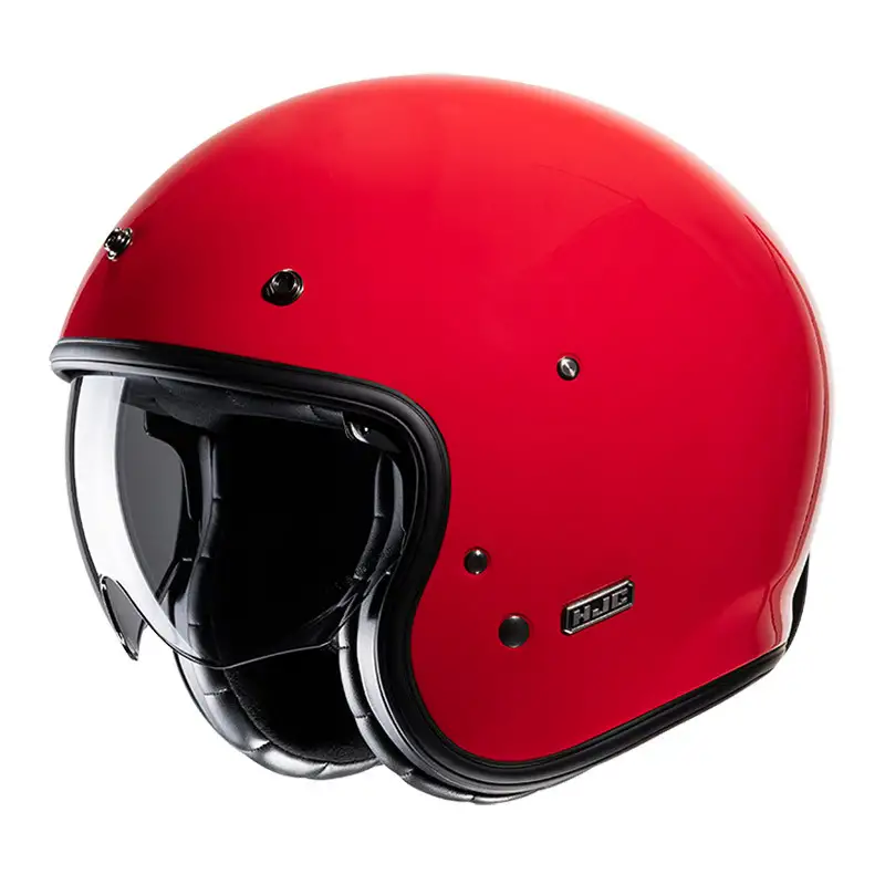 Casco Jet Hjc V31 Rosso Intenso 1 Casco Jet Hjc V31 Rosso Intenso