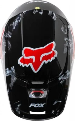 FOX V1 KARRERA MX-Helm -Accessori Per Motociclette fox v1 karrera mx helm schwarz s 136112sws 3