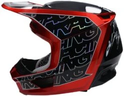 FOX V1 PERIL MX-Helm -Accessori Per Motociclette fox v1 peril mx helm fluo rot xl 136090roxl 1 2