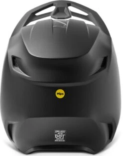 FOX V1 SOLID 22 MX-Helm -Accessori Per Motociclette fox v1 solid 22 mx helm matt schwarz xs 136108msxs 4