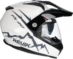HEVIK HV30 MONTUK Endurohelm -Accessori Per Motociclette hevik hv30 montuk endurohelm weiss silber xxl 124020wsxxl 3 2