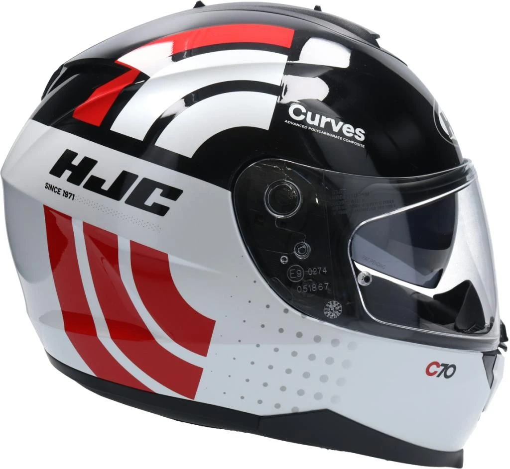 HJC C70 CURVES Integralhelm 4 HJC C70 CURVES Integralhelm - immagine 4