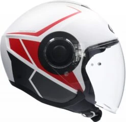 HJC I40 CAMET Jethelm -Accessori Per Motociclette hjc i40 camet jethelm weiss rot mc1sf xs 119229wrxs 3 1