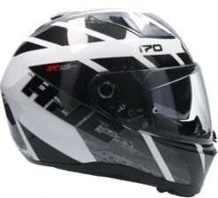 HJC I70 REDEN Integralhelm -Accessori Per Motociclette hjc i70 reden integralhelm matt schwarz weiss mc5 xxl 119245swxxl 2 1