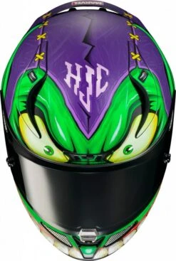 HJC RPHA11 GREEN GOBLIN MARVEL MC48SF Integralhelm 6 HJC RPHA11 GREEN GOBLIN MARVEL MC48SF Integralhelm -Accessori Per Motociclette hjc rpha11 green goblin marvel mc48sf integralhelm violett gruen xl 119305vixl 2
