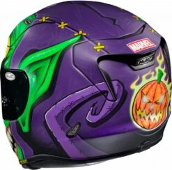 HJC RPHA11 GREEN GOBLIN MARVEL MC48SF Integralhelm 7 HJC RPHA11 GREEN GOBLIN MARVEL MC48SF Integralhelm -Accessori Per Motociclette hjc rpha11 green goblin marvel mc48sf integralhelm violett gruen xl 119305vixl 3