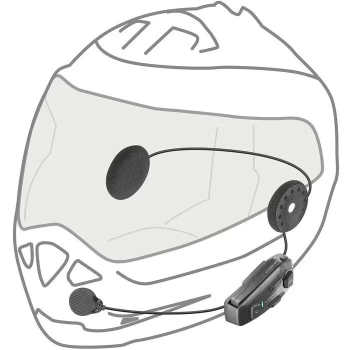 Doppio Auricolare Bluetooth Cellular Line U-com 6R Confezione Doppia 3 Doppio Auricolare Bluetooth Cellular Line U-com 6R Confezione Doppia - immagine 3