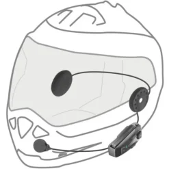 Auricolare Bluetooth Cellular Line U-com 7R -Accessori Per Motociclette interfono moto cellularline u com 6r moto moto fino a 1km 220532 2