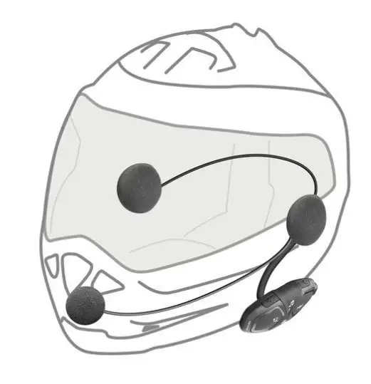 Interfono Bluetooth Cellular Line Active Doppio 5 Interfono Bluetooth Cellular Line Active Doppio - immagine 5