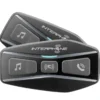 Interfono Bluetooth Cellularline Interphone U-com 4 Doppio