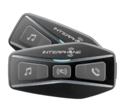 Interfono Bluetooth Cellularline Interphone U-com 4 Doppio