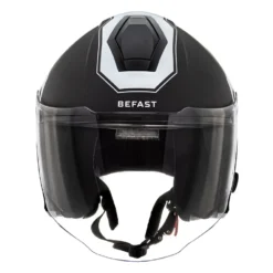 Kit Coppia JET Connect Bianco Nero - 2 Caschi Jet Befast JET Connect Con Interfono Integrato 9 Kit Coppia JET Connect Bianco Nero - 2 Caschi Jet Befast JET Connect Con Interfono Integrato -Accessori Per Motociclette jet nero opaco bianco 005 1