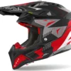 Casco Cross Airoh Aviator 3 Spin Rosso Opaco