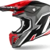 Casco Cross Airoh Twist 2.0 Shaken Red Gloss