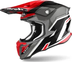 Casco Cross Airoh Twist 2.0 Shaken Red Gloss