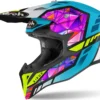 Casco Cross Airoh Wraap Diamond Gloss