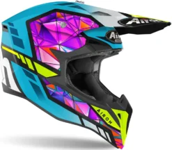 Casco Cross Airoh Wraap Diamond Gloss -Accessori Per Motociclette katrincasco cross airoh wraap diamond gloss3