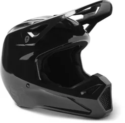 Casco Cross Fox Racing V1 SOLID Nero