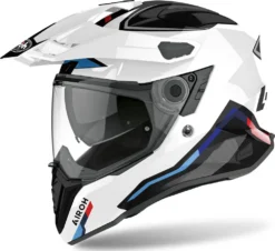 Casco Integrale Touring Airoh Commander Factor White Gloss