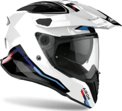 Casco Integrale Touring Airoh Commander Factor White Gloss -Accessori Per Motociclette katrincasco integrale airoh commander factor white gloss3