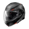 Casco Modulare Nolan N100-5 Plus Milestone N-com Grigio Rosso