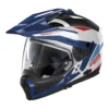 Casco Modulare Nolan N70-2x Stunner N-com Blu Bianco