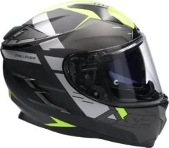 LS2 FF327 CHALLENGER ALLERT Integralhelm -Accessori Per Motociclette ls2 ff327 challenger allert integralhelm matt titan gelb xl 132043tgxl 2 1