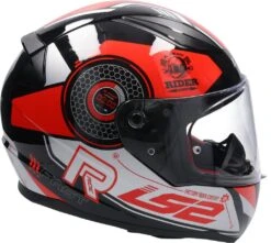 LS2 FF353 RAPID STRATUS Integralhelm 6 LS2 FF353 RAPID STRATUS Integralhelm -Accessori Per Motociclette ls2 ff353 rapid stratus integralhelm schwarz rot silber xl 132048srxl 2 2