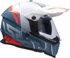 LS2 MX436 PIONEER EVO EVOLVE Helm 7 LS2 MX436 PIONEER EVO EVOLVE Helm -Accessori Per Motociclette ls2 mx436 pioneer evo evolve helm weiss cobalt blau xl 132034wbxl 3 3