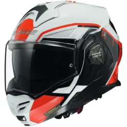 Casco Modulare LS2 FF901 ADVANT X METRYK Bianco Rosso ECE 22-06