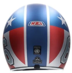 NZI ROLLING 3 SUN UNITED Jethelm -Accessori Per Motociclette nzi rolling 3 sun united jethelm matt blau rot xs 109104brxs 2 2