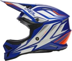 ONEAL 3SRS VERTICAL V.23 MX-Helm -Accessori Per Motociclette oneal 3srs vertical v 23 mx helm blau weiss xl 120075bwxl 1 1