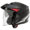 Casco Jet Befast Volt Bianco Rosso Nero