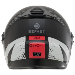 Kit Coppia Volt Bianco Rosso Nero - 2 Caschi Jet Befast Con Omologazione ECE 06 -Accessori Per Motociclette peh138ucwrb d 1